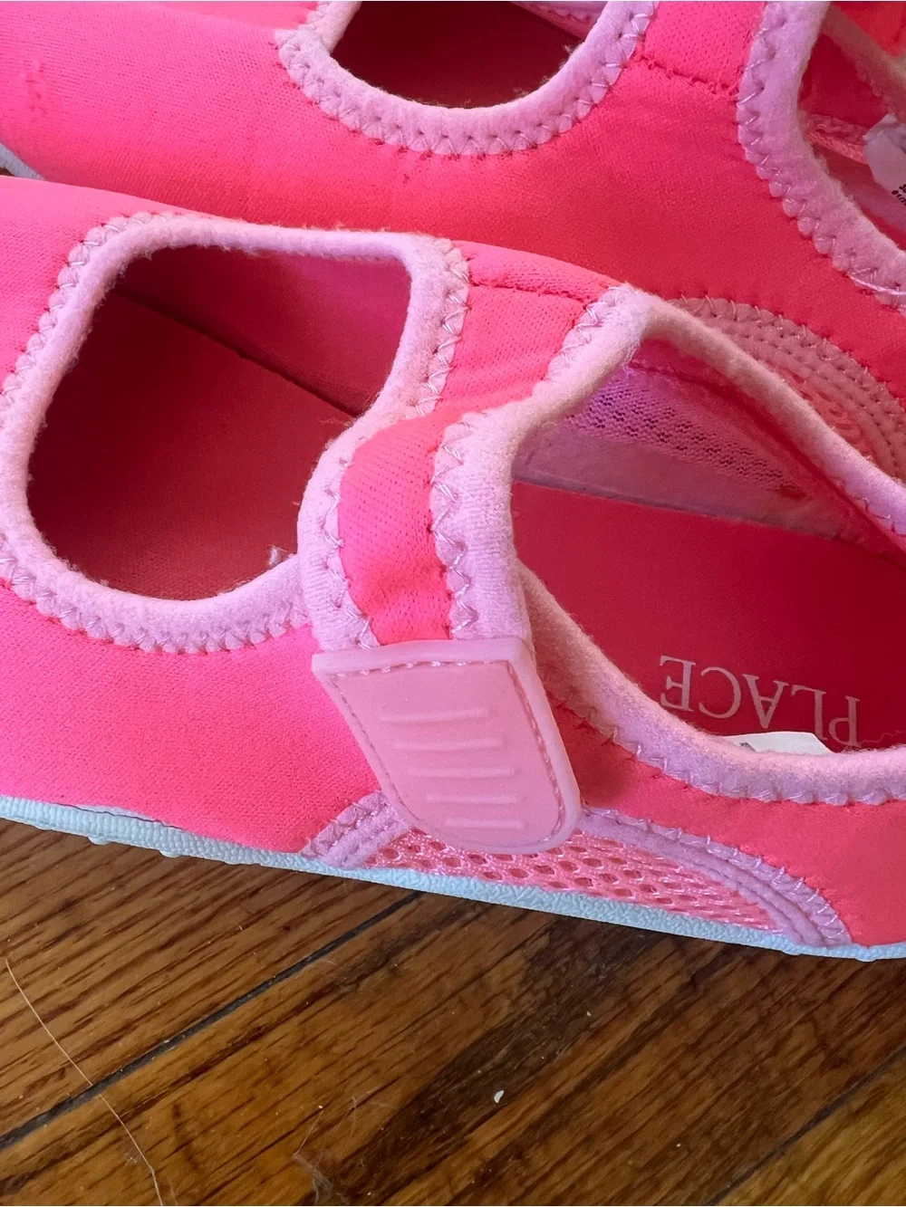 Place Hot Pink Kids Mary Jane Water Shoes